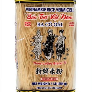 Vinh Sanh Rice Noodles 48oz Medium Pho Base Gluten Free Non GMO-0