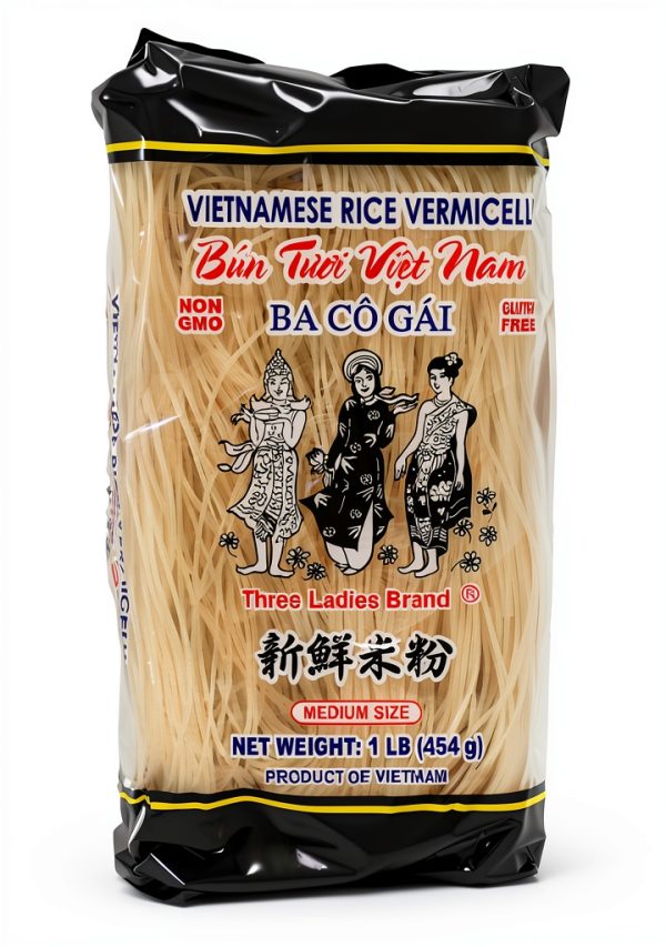 Vinh Sanh Rice Noodles 48oz Medium Pho Base Gluten Free Non GMO-0