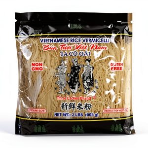 Vietnamese Rice Stick Vermicelli 2lb Three Ladies Gluten-Free Noodles-0