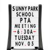 24"x39" Changeable Message Board Sidewalk Sign, Standard Portable A-Frame Sign & Letter Kit for Outdoor,Business, Large Black Standing Frame with Wheels, Water-Fillable and Wind-Resistant-6