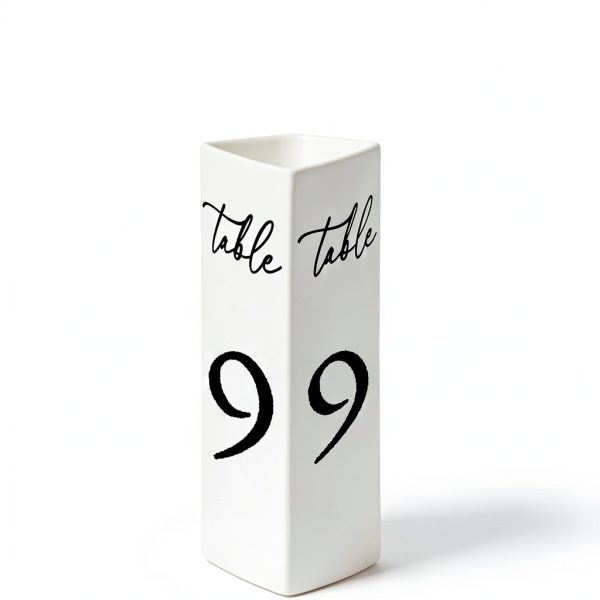 Maitys Trifold Wedding Table Numbers 1-20 Paper Table Number Cards Black and White Freestanding Numbers for Wedding Parties and Events Reception Decorations(Black)-2
