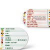 Magnetic List of Foods Dogs Can & Can't Eat Chart - New Puppy Essentials Shopping List, Puppy Feeding Schedule Chart, Cute Whiteboard Fridge Magnet - Pet Safety (9.75" x 6.75")-2