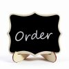 Mini Chalkboard Signs XKDOUS 28-Piece Set with Easel Stand Wood-6